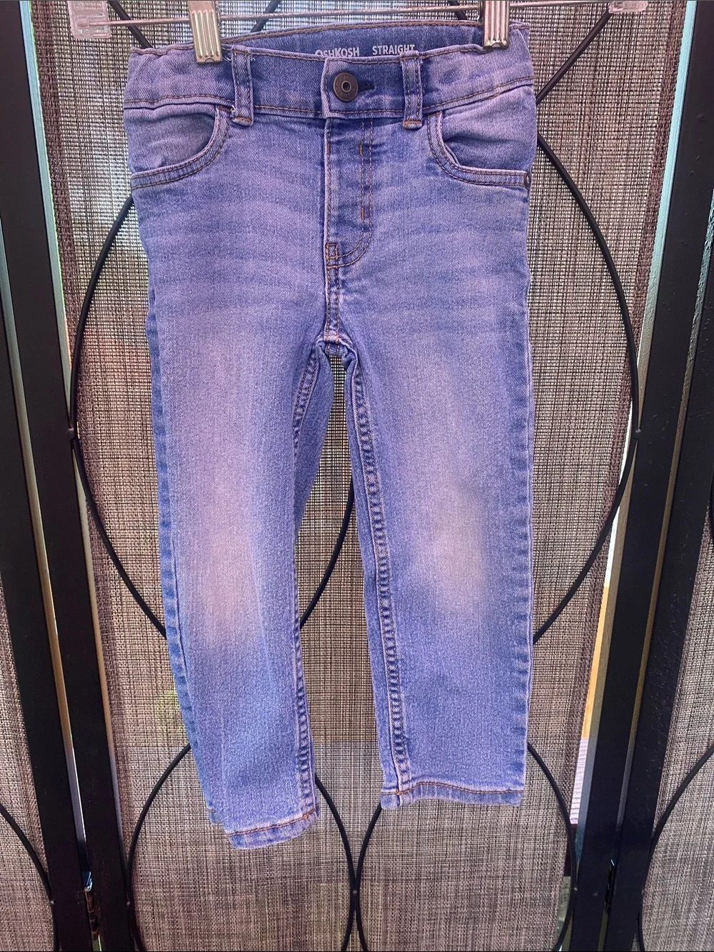 OshKosh B'gosh Kids Straight Leg Jeans - Blue Size 3T